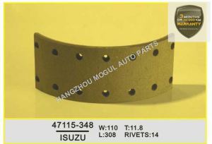 Premium Quality Brake Lining for Japanese Truck (47115-348)